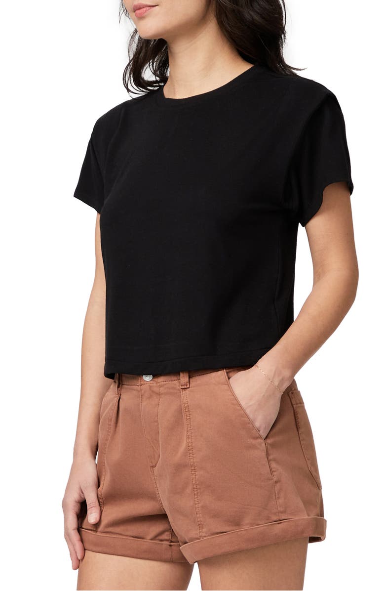 PAIGE Sefa T-Shirt, Alternate, color, Black