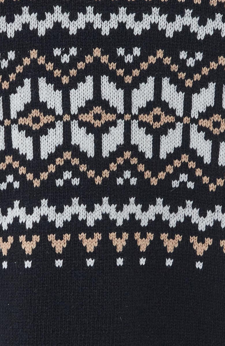 Barbour Cleaver Fair Isle Wool Blend Sweater, Alternate, color, 