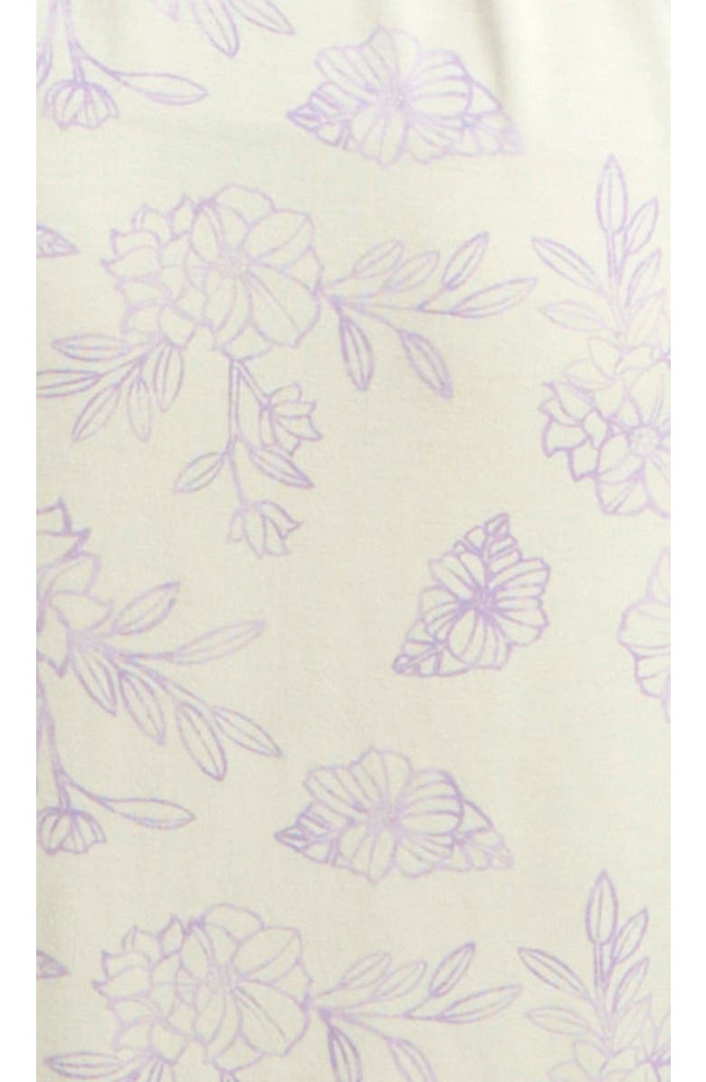 Everly Grey Charlie Fitted Long Sleeve 3-Piece Pajamas, Alternate, color, Bali