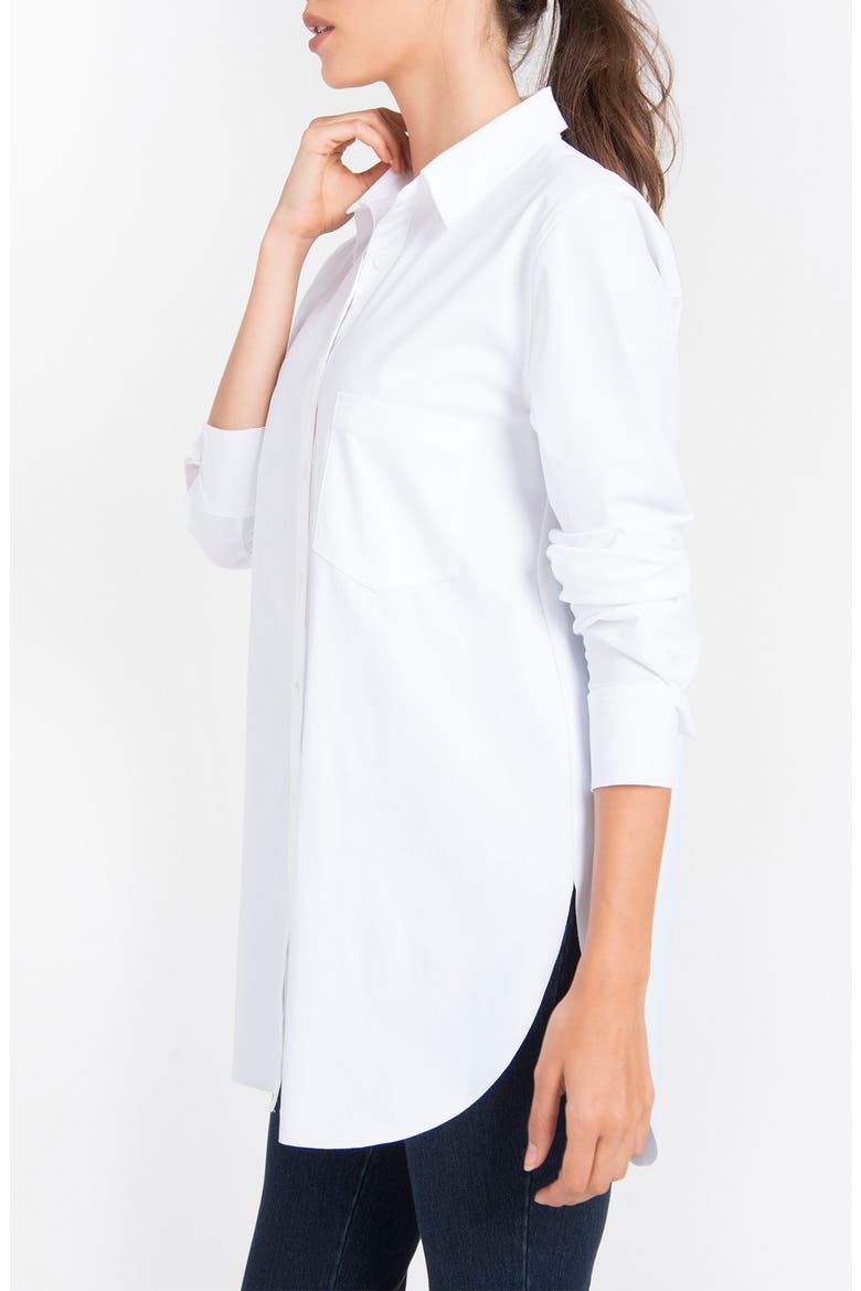 'Lyssentials Schiffer Shirt, Alternate, color, WHITE