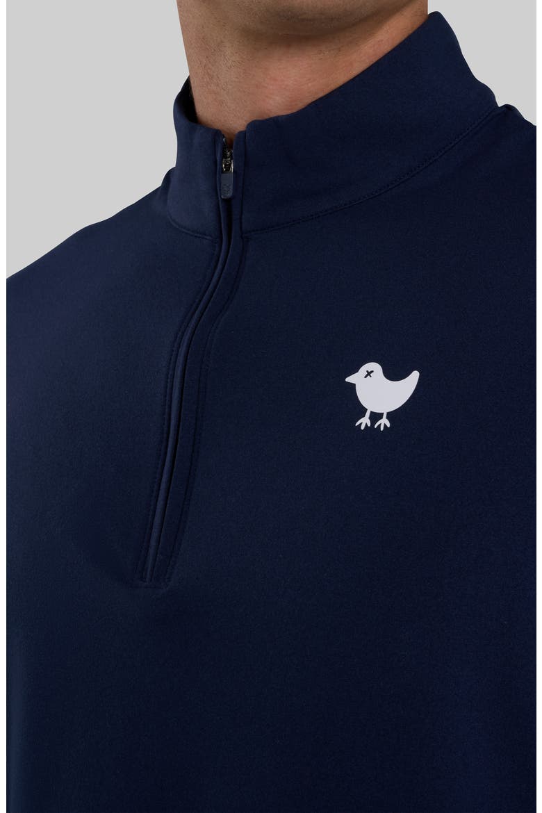 Velocity Performance Quarter Zip Pullover, Alternate, color, DARK NAVY