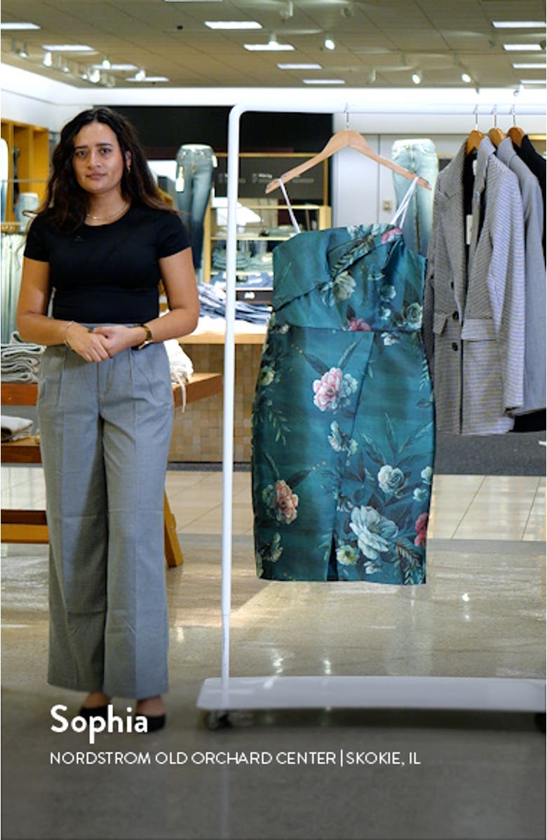 Adeline Strapless Midi Dress, sales video thumbnail