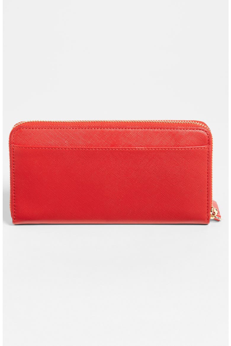 'mikas pond - lacey' zip around wallet, Alternate, color, GARNET
