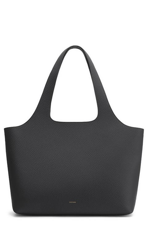 System 13-Inch Laptop Leather Tote