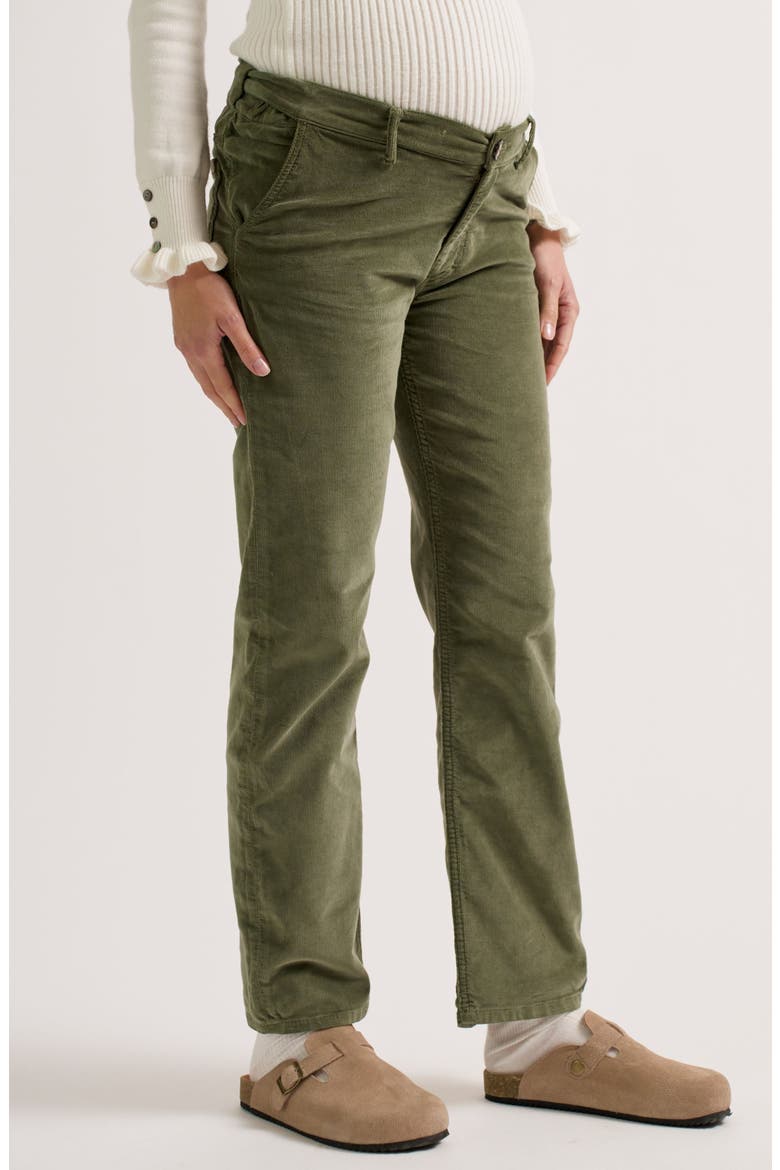 William Maternity Pants, Main, color, Khaki