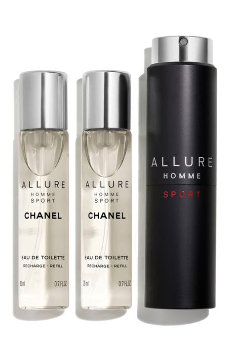 CHANEL ALLURE HOMME SPORT Eau de Toilette Refillable Travel Spray Set Nordstrom