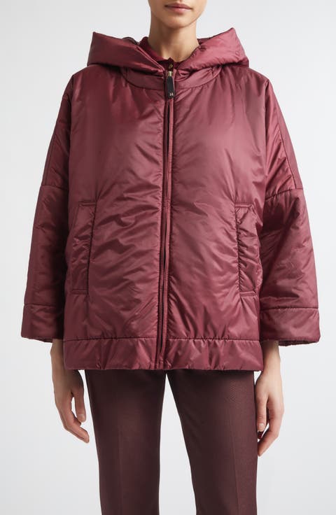 Oversize Water Repellent Hooded Puffer Jacket