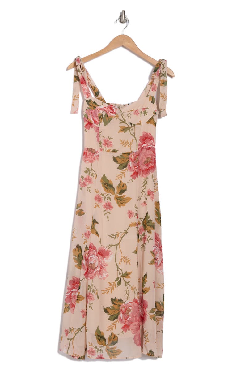 Tie Strap Midi Dress