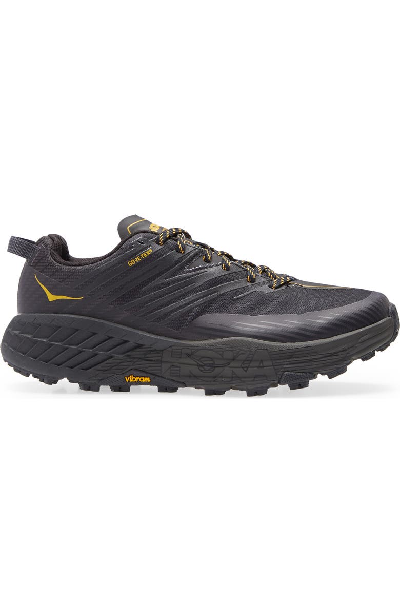 HOKA Speedgoat 4 GTX Waterproof Trail Running Shoe, Alternate, color,