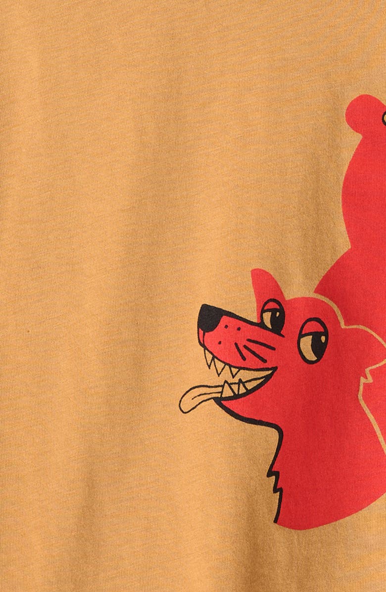 Mini Rodini Kids' Camp Rodini Organic Cotton Graphic T-Shirt, Alternate, color, 