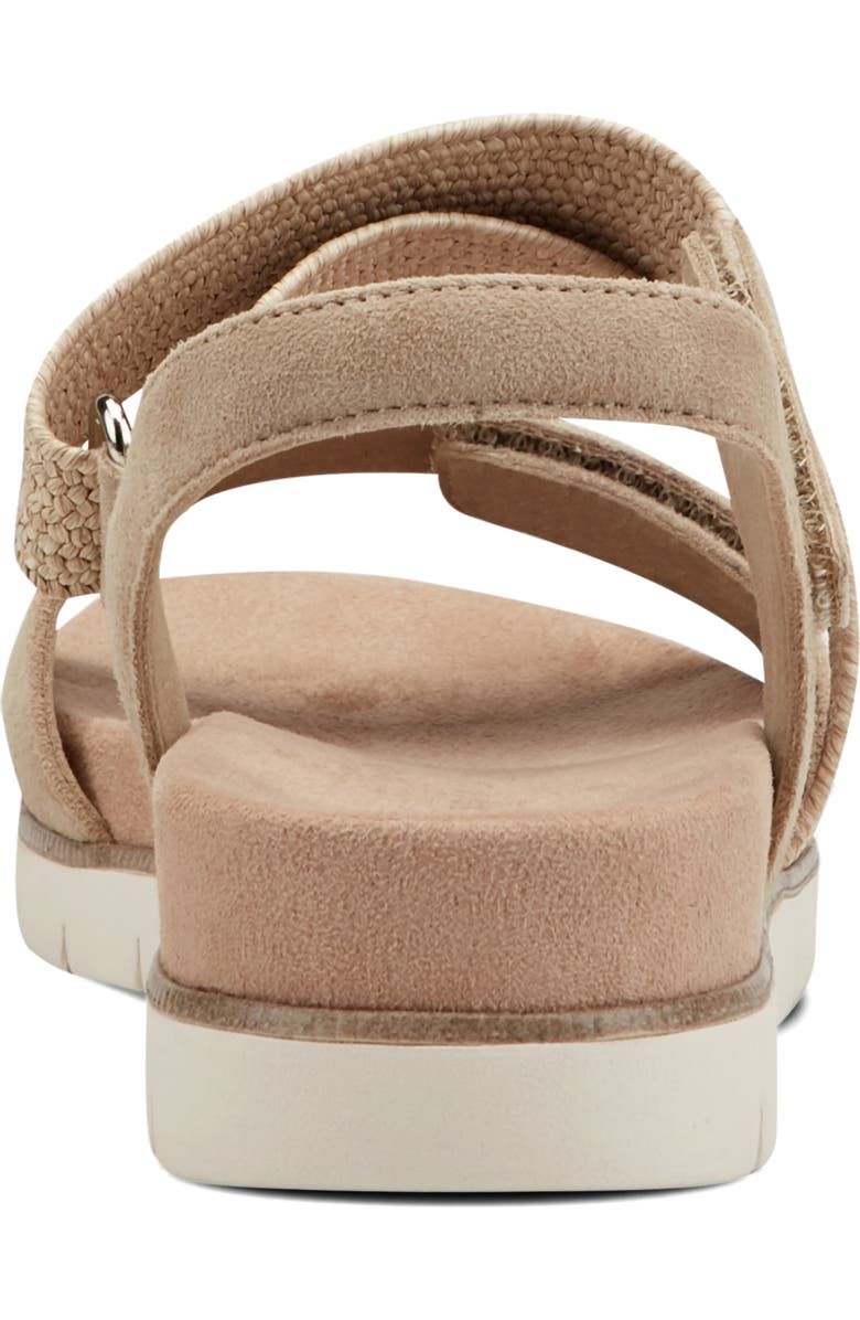 Easy Spirit Hillary Ankle Strap Sandal, Alternate, color, Light Natural