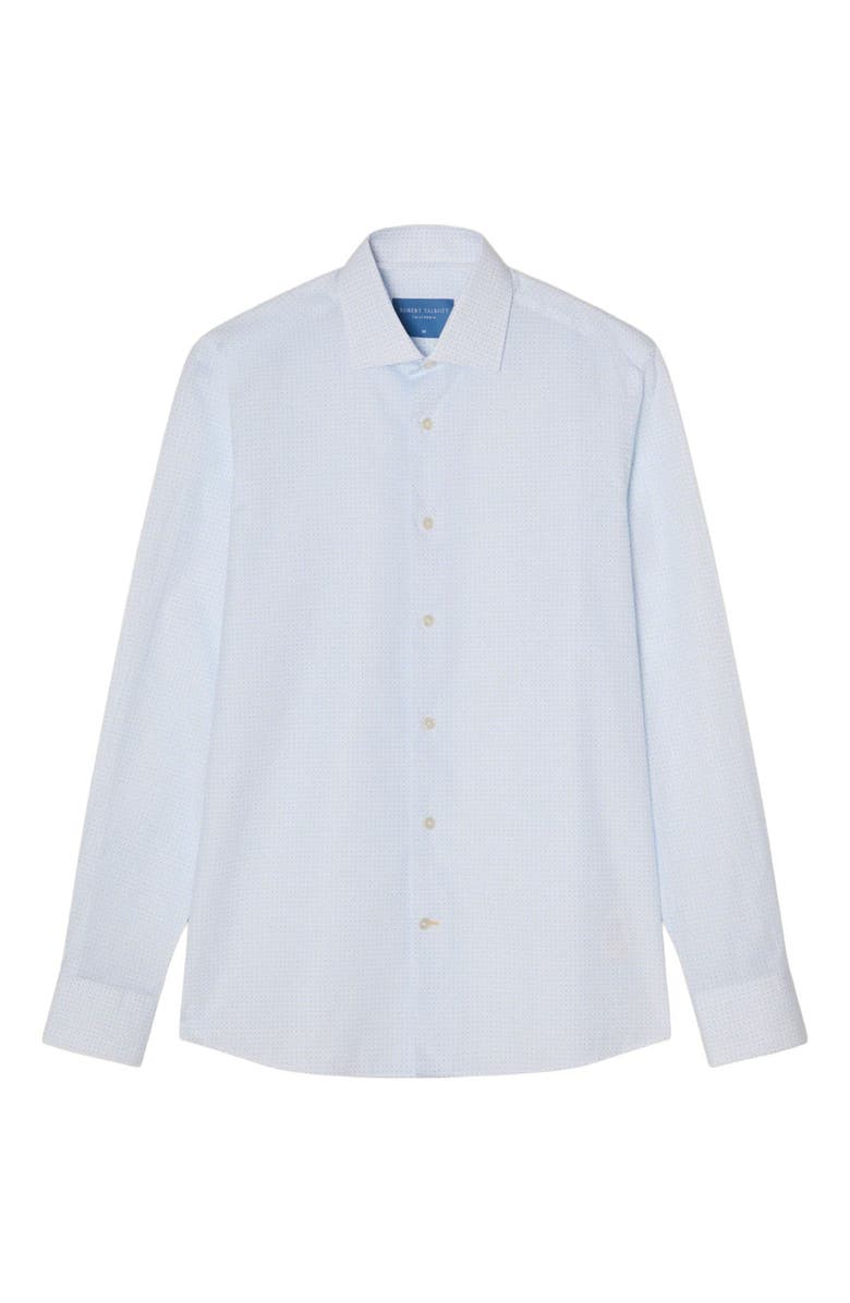 Robert Talbott Reynolds Micro Print Shirt, Alternate, color, Navy/Blue