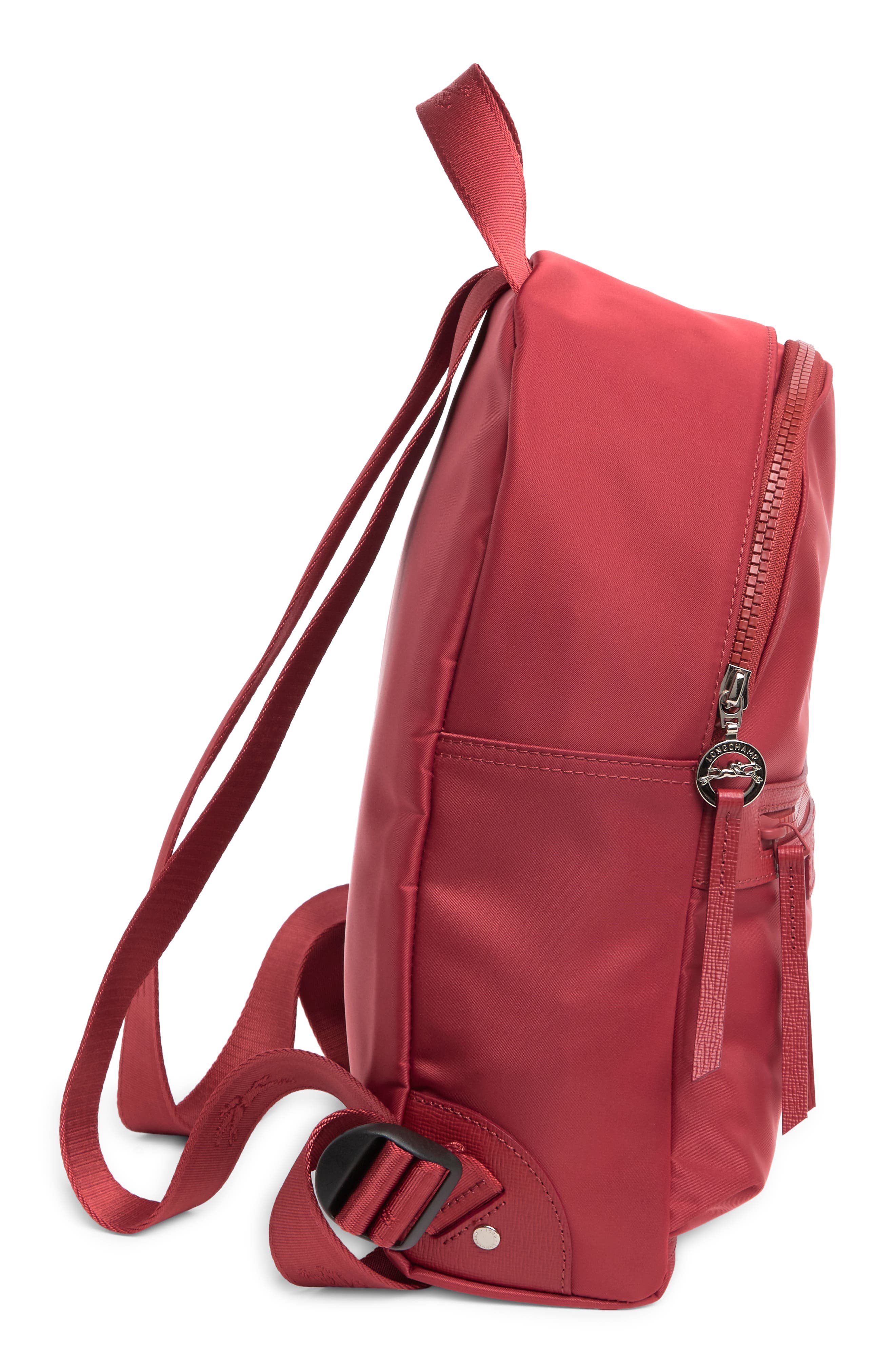 Longchamp Le Pliage Neo Small Backpack, Alternate, color, Red