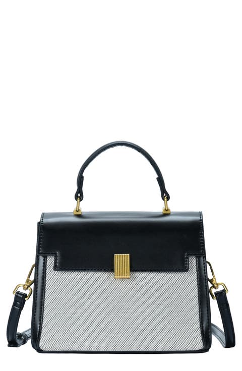 Structured Top Handle Satchel
