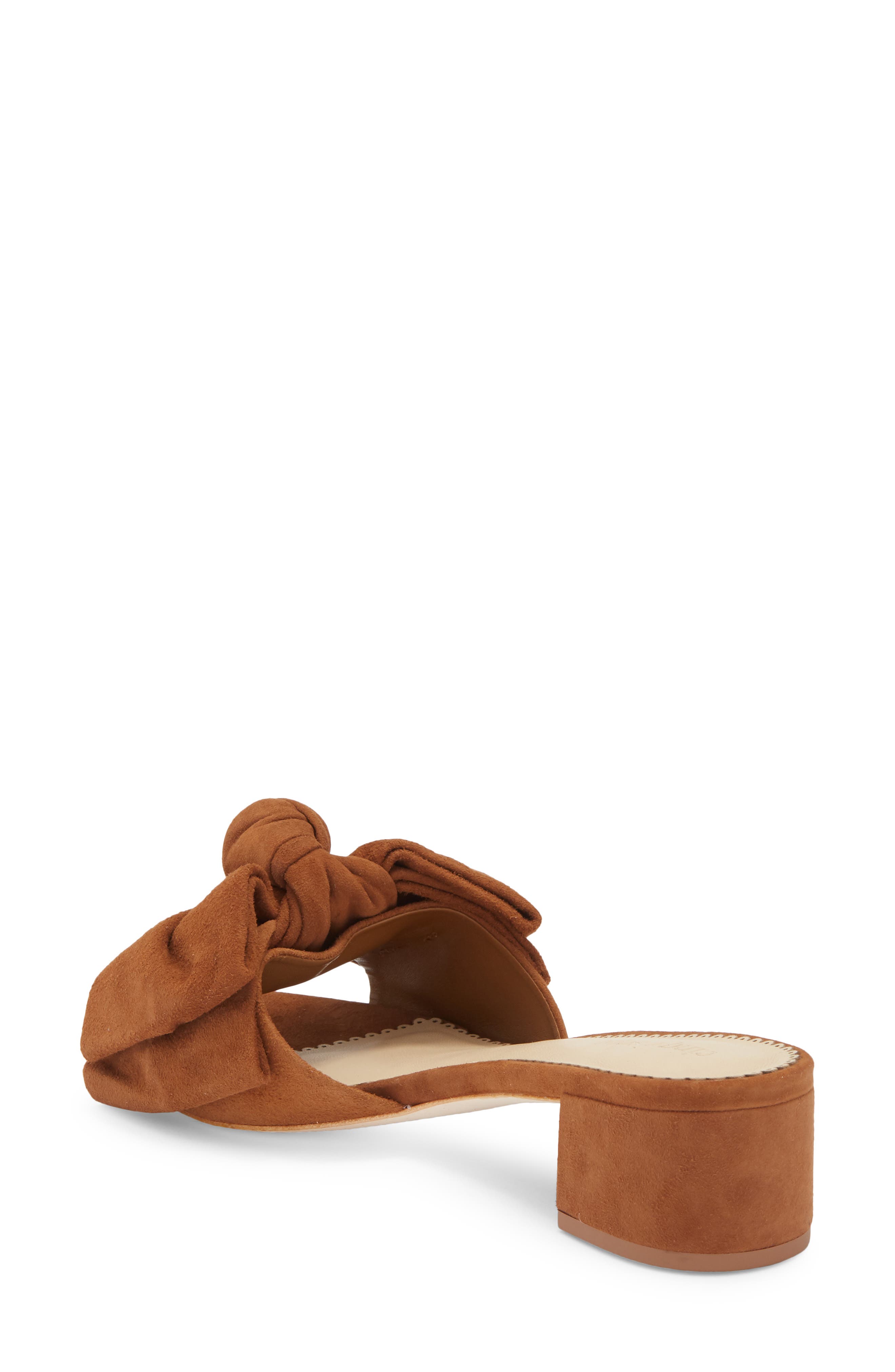 Faith Suede Slide Sandal, Alternate, color, TOFFEE