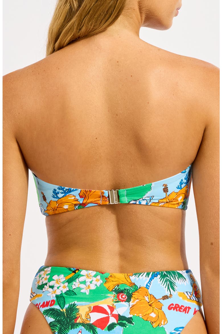 Bandeau Bikini Top, Alternate, color, POWDER BLUE