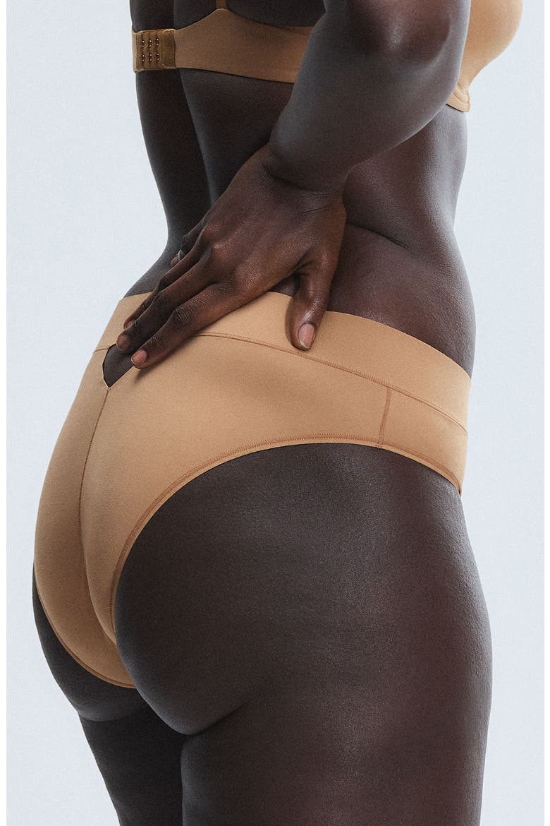 Soft N' Savage Cheeky Panties, Alternate, color, SWEET LATTE NUDE