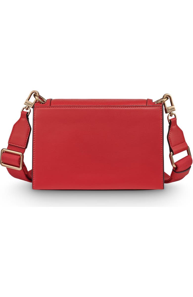 KARL LAGERFELD PARIS Camille Shoulder Bag with Pins, Alternate, color, Admiral Red