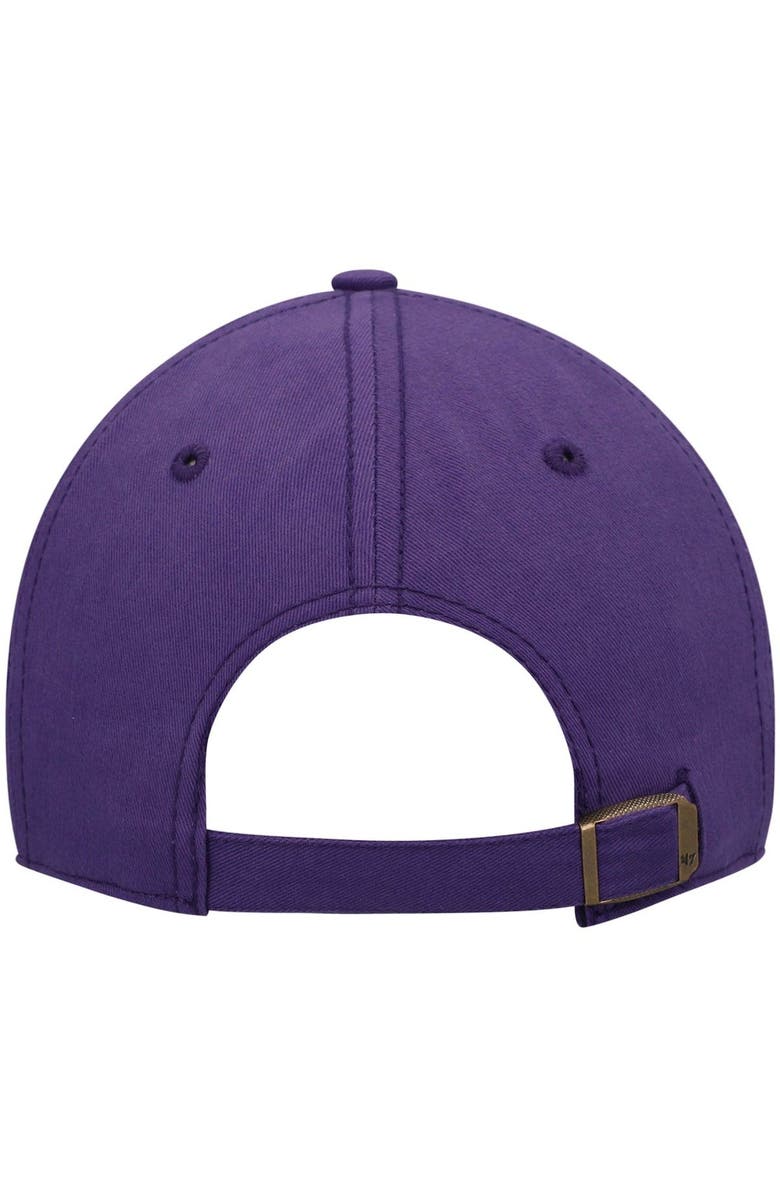 '47 Women's '47 Purple LSU Tigers Miata Clean Up Logo Adjustable Hat, Alternate, color, 