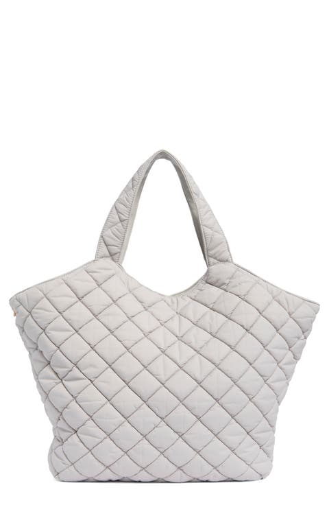 Diamond Quilted Tote