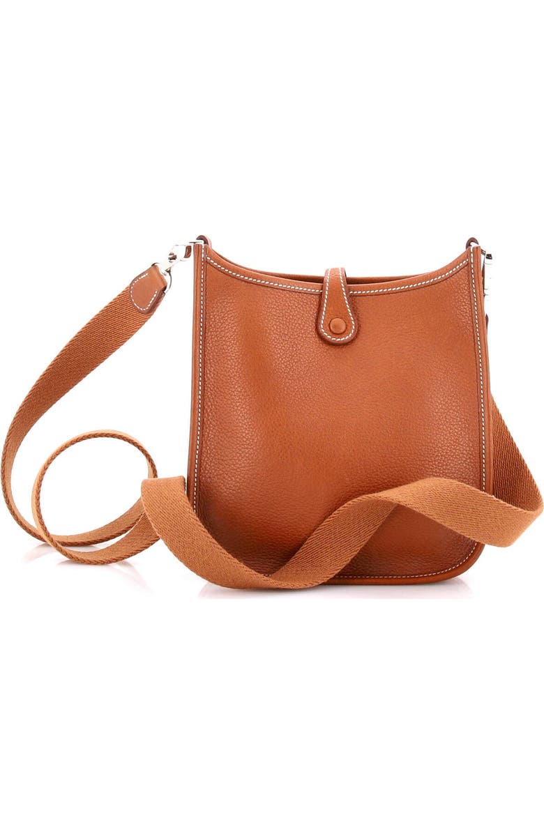 Pre-Owned Hermes Evelyne Bag Gen III Barenia Faubourg TPM, Alternate, color, Fauve