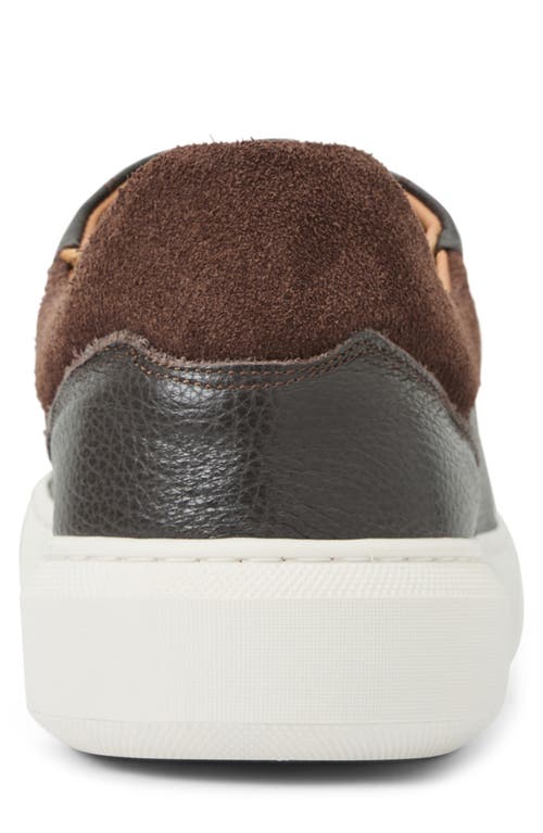 Bruno Magli Salvatore Sneaker In Brown Tumbled