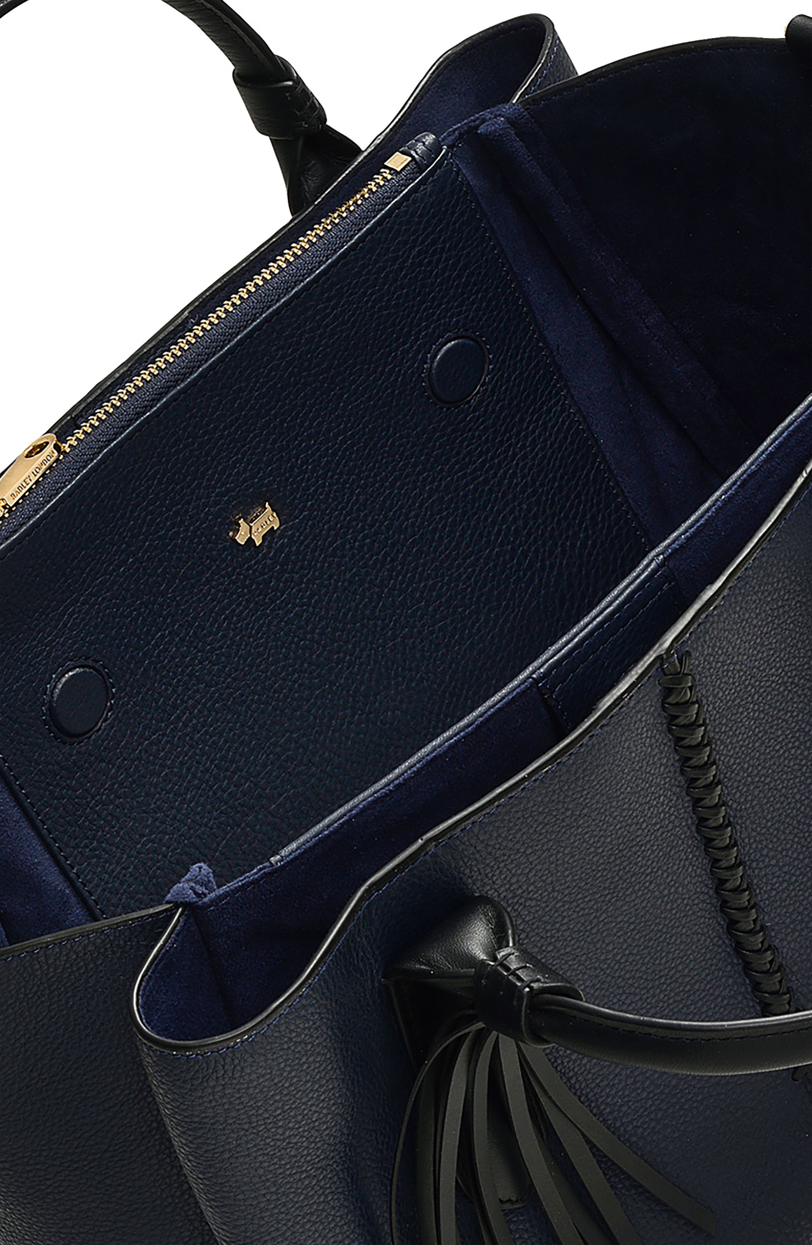 Radley Hillgate Place - Craft Medium Satchel Bag, Alternate, color, Ink