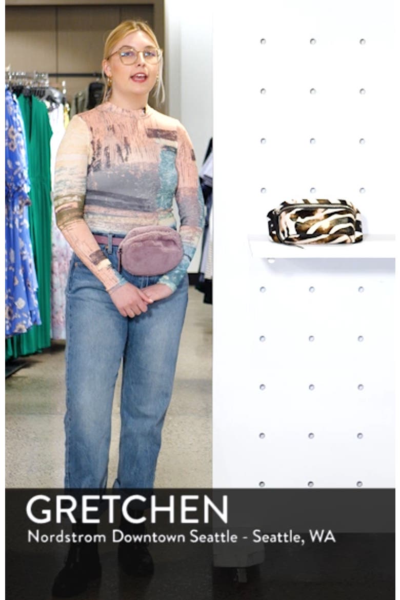 Captain Zebra Genuine Calf Hair Belt Bag video