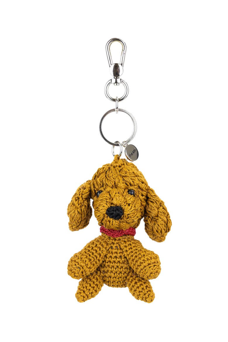 Yarnicharmz Hand Crochet Dangle - Dogs, Main, color, Golden Labradoodle