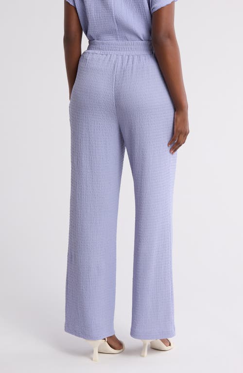 Gemma + Jane Jacquard Pull-on Pants In Baby Lavender