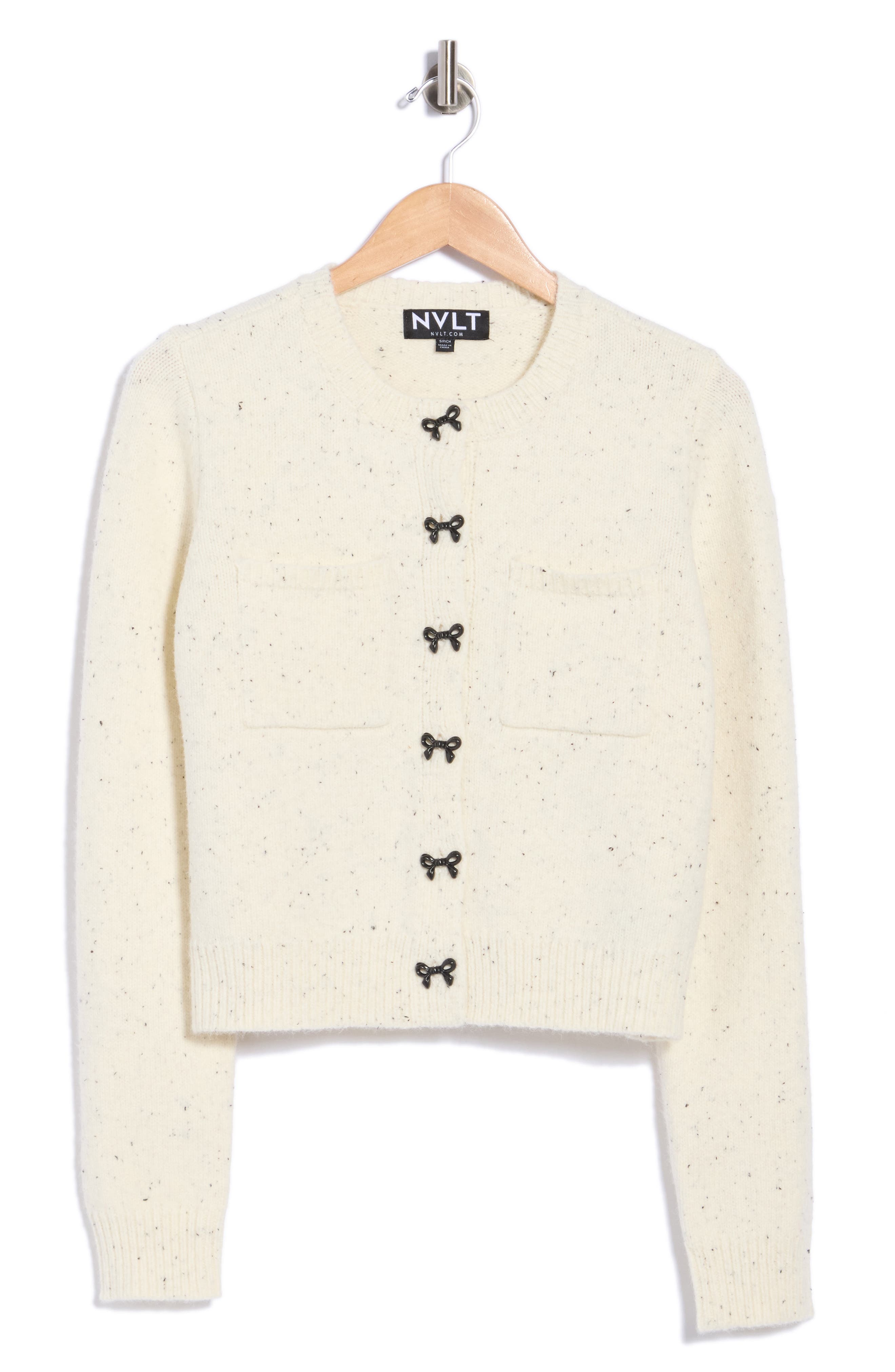 Bow Button Cardigan