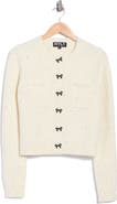 NVLT Bow Button Cardigan
