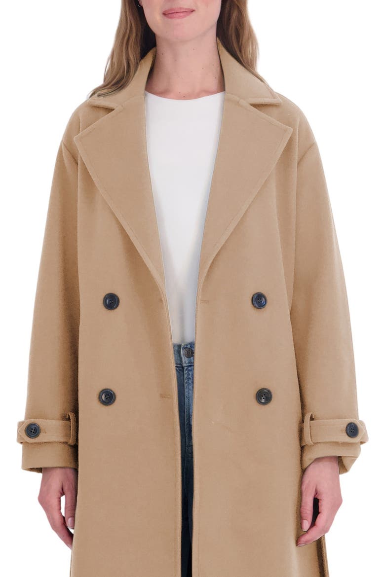 Wool Oversize Trench Coat, Alternate, color, CAMEL