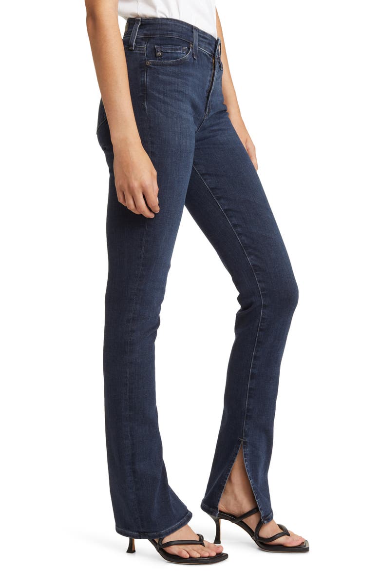Mari High Waist Stretch Slim Straight Leg Jeans, Alternate, color, EMPIRE