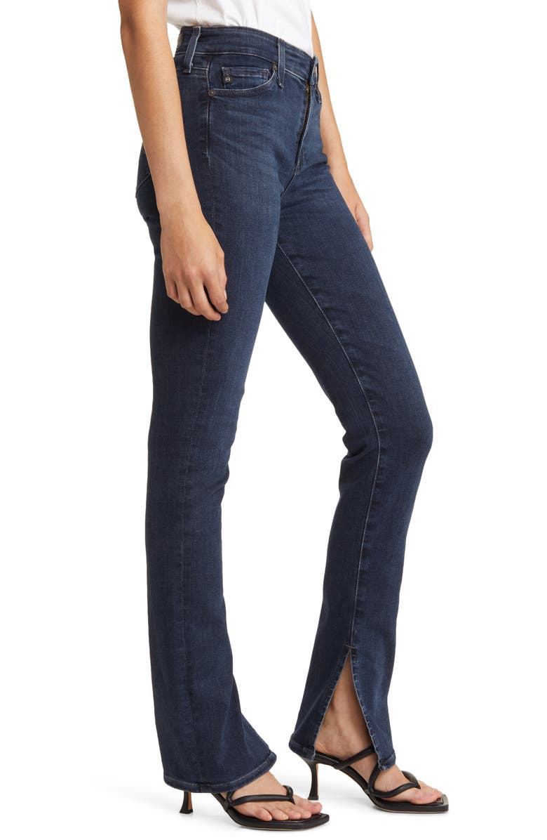 AG Mari High Waist Stretch Slim Straight Leg Jeans, Alternate, color, 
