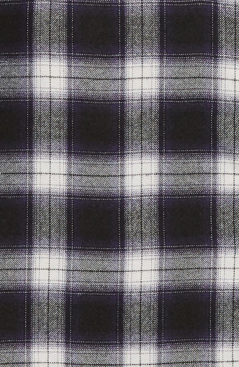 7 Diamonds Jasper Trim Fit Flannel Shirt, Alternate, color,