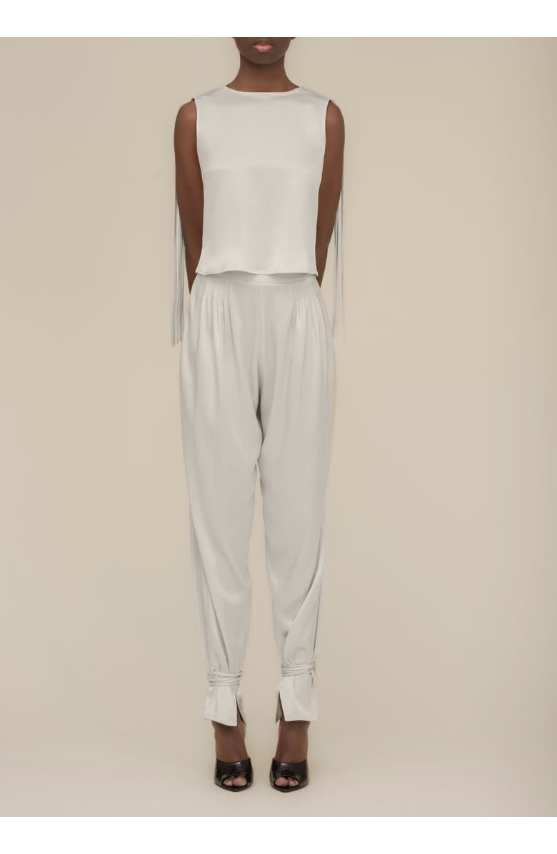 Contessa Mills Mane Shiny Triacetate Top, Alternate, color, Champagne