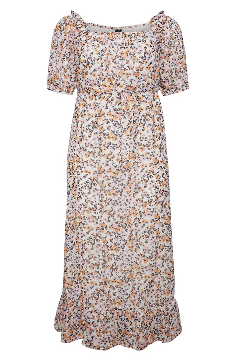 VERO MODA CURVE Daniella Floral Maxi Dress, Main, color, 