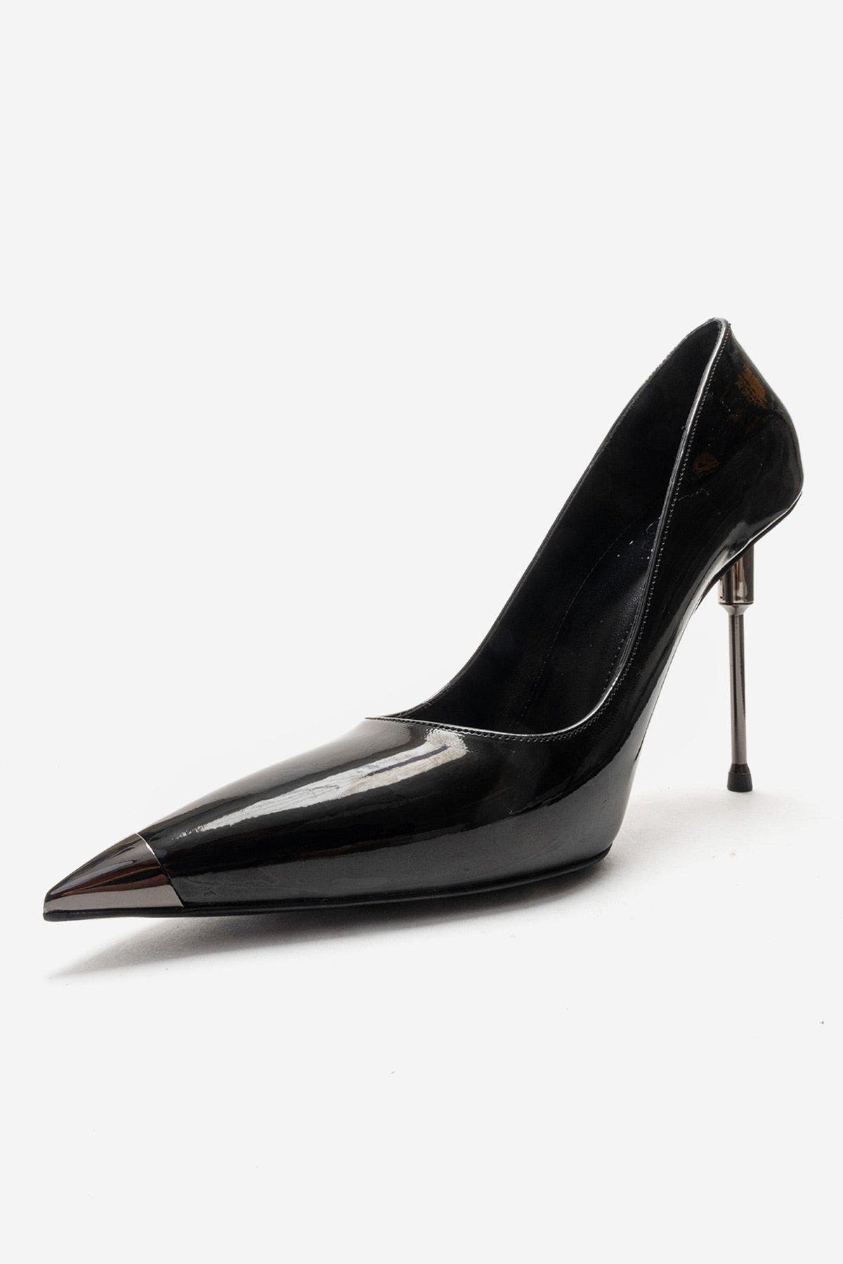 Prologue Shoes Carlas Stiletto Pump, Alternate, color, Black Patent
