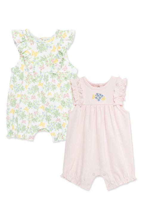 2-Pack Cotton Bubble Rompers (Baby)
