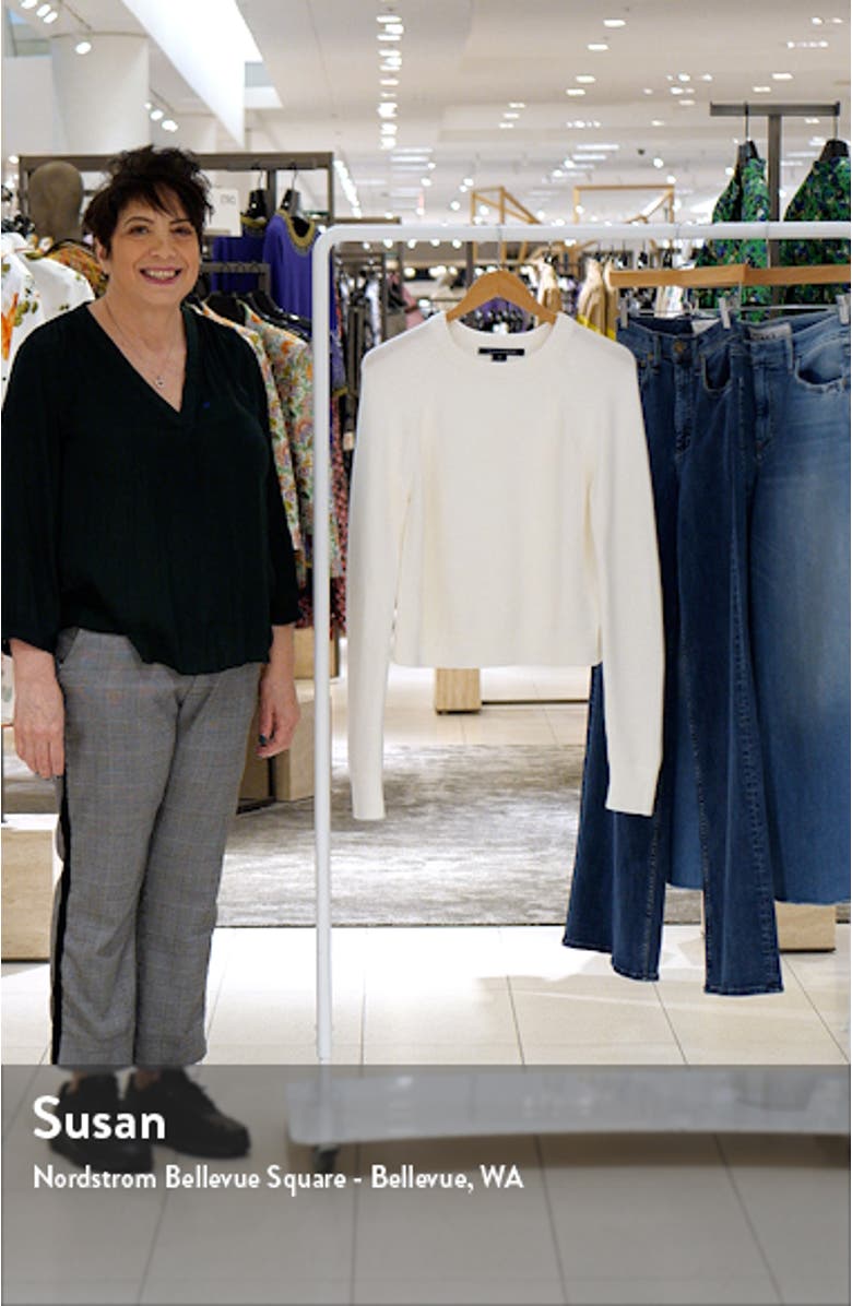 Lillie Mozart Crewneck Cotton Sweater, sales video thumbnail