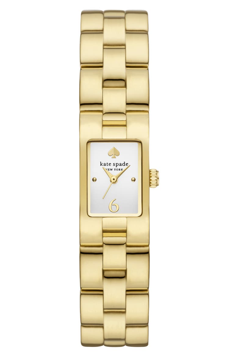 brookville bracelet watch, 22mm x 16mm, Main, color, GOLD