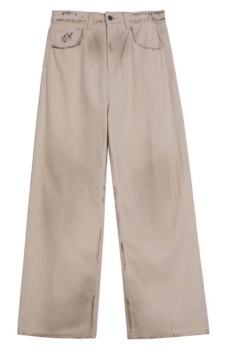 FOUND Lacy Baggy Wide Leg Jeans, Alternate, color, 