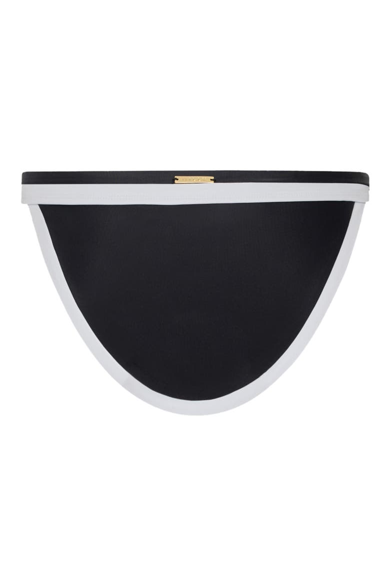 Positano Colorblock Hipster Bikini Bottoms, Alternate, color, BLACK MULTI