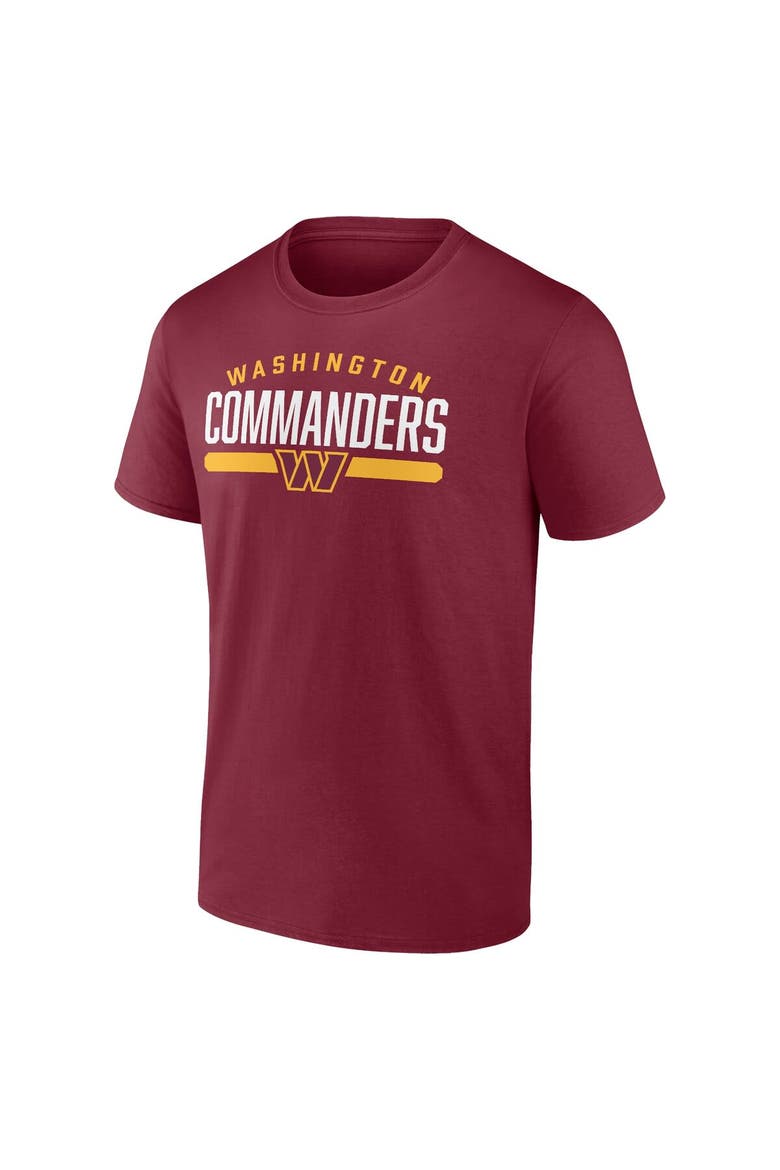 Men's Fanatics Branded Burgundy Washington Commanders Big & Tall Arc and Pill T-Shirt, Alternate, color, Burgundy
