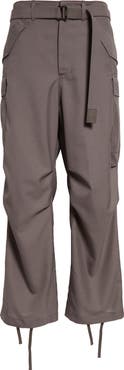 【送料&関税込】Sacai Cargo Pant Wool Suiting sacai: Blue Cotton Twill Cargo Pants | SSENSE