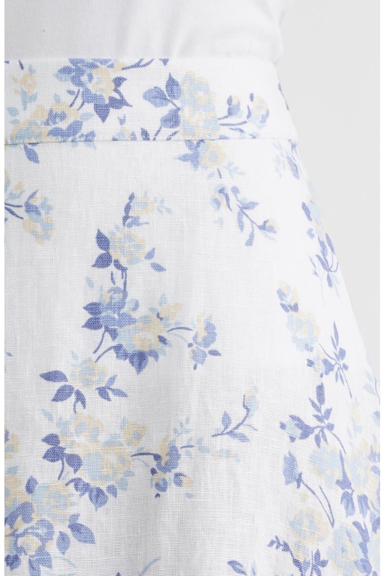 Peony Floral Skirt, Alternate, color, LANA