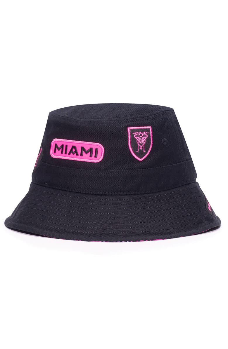 FAN INK Men's Black Inter Miami CF Acai Bucket Hat, Main, color, Black