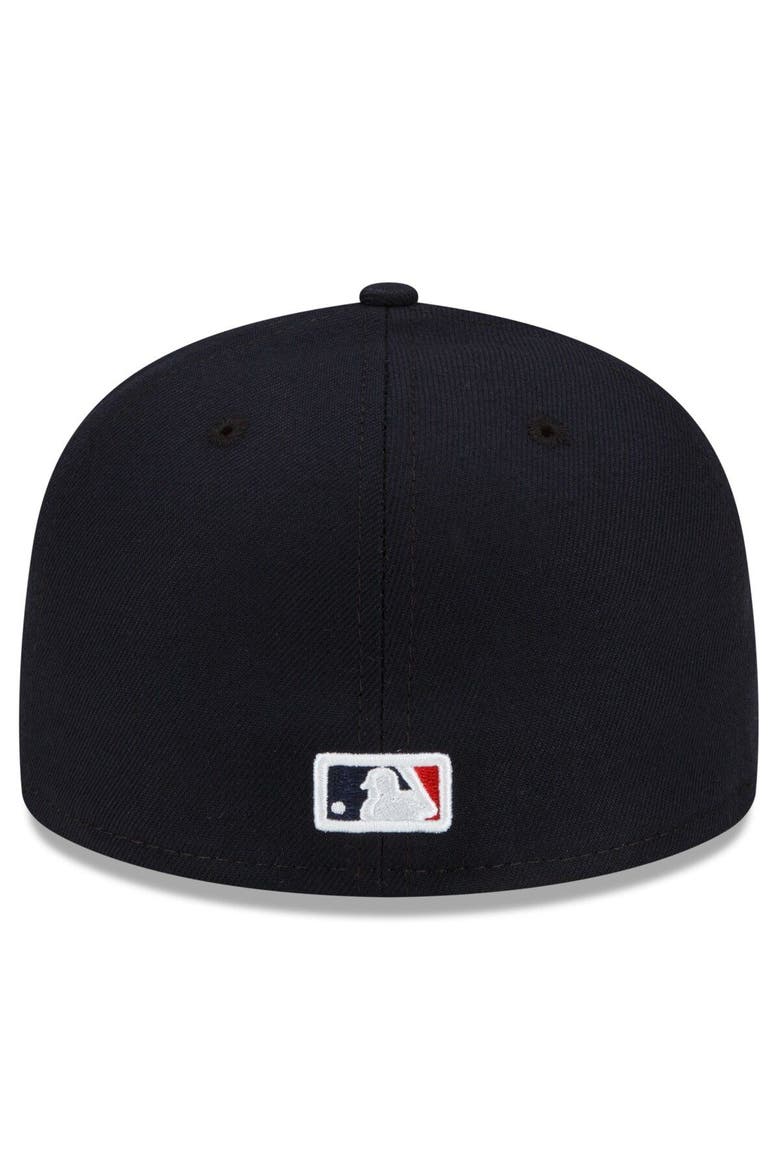 Men's New Era  Navy Minnesota Twins 2023 Authentic Collection Road 59FIFTY Fitted Hat, Alternate, color, Navy
