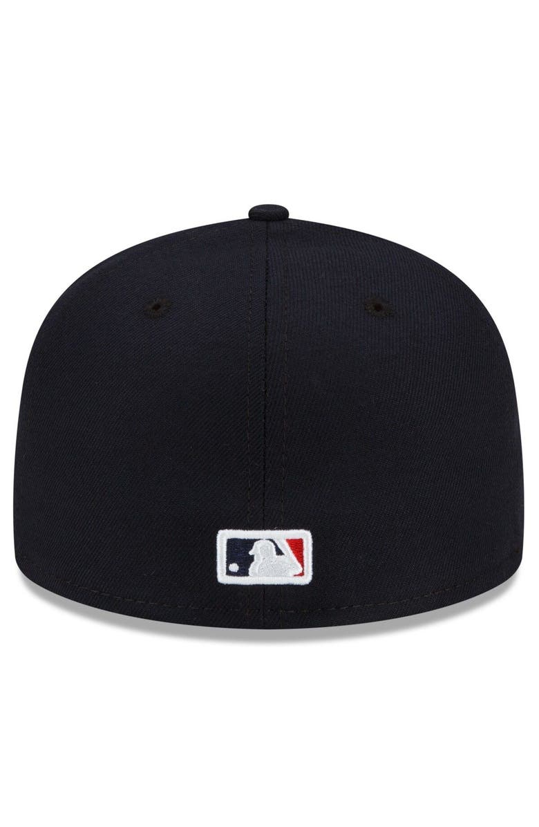 New Era Men's New Era Navy Minnesota Twins 2023 Authentic Collection Road 59FIFTY Fitted Hat, Alternate, color, Navy